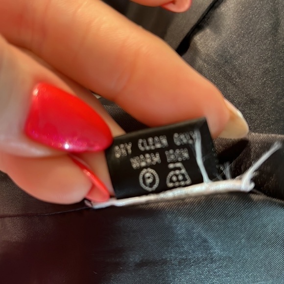 Lafayette 148 Blazer Lightweight Wool Pinstripe Black Size 8 - Picture 10 of 11